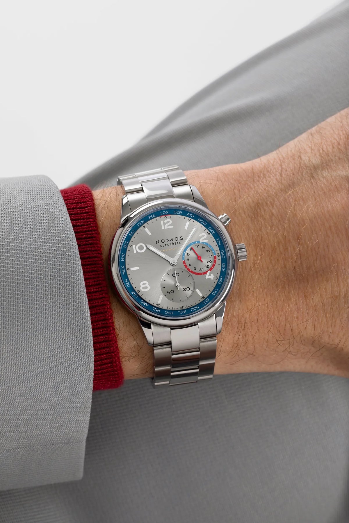 Club Sport Neomatik Worldtimer Silver