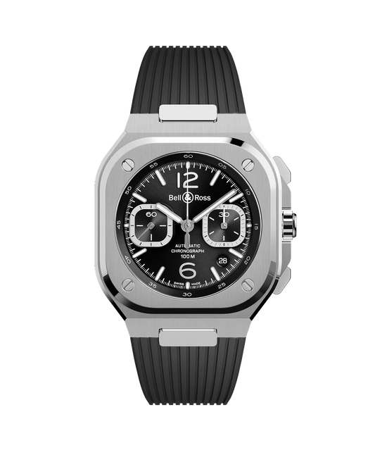 BR-05 Chrono Black Steel