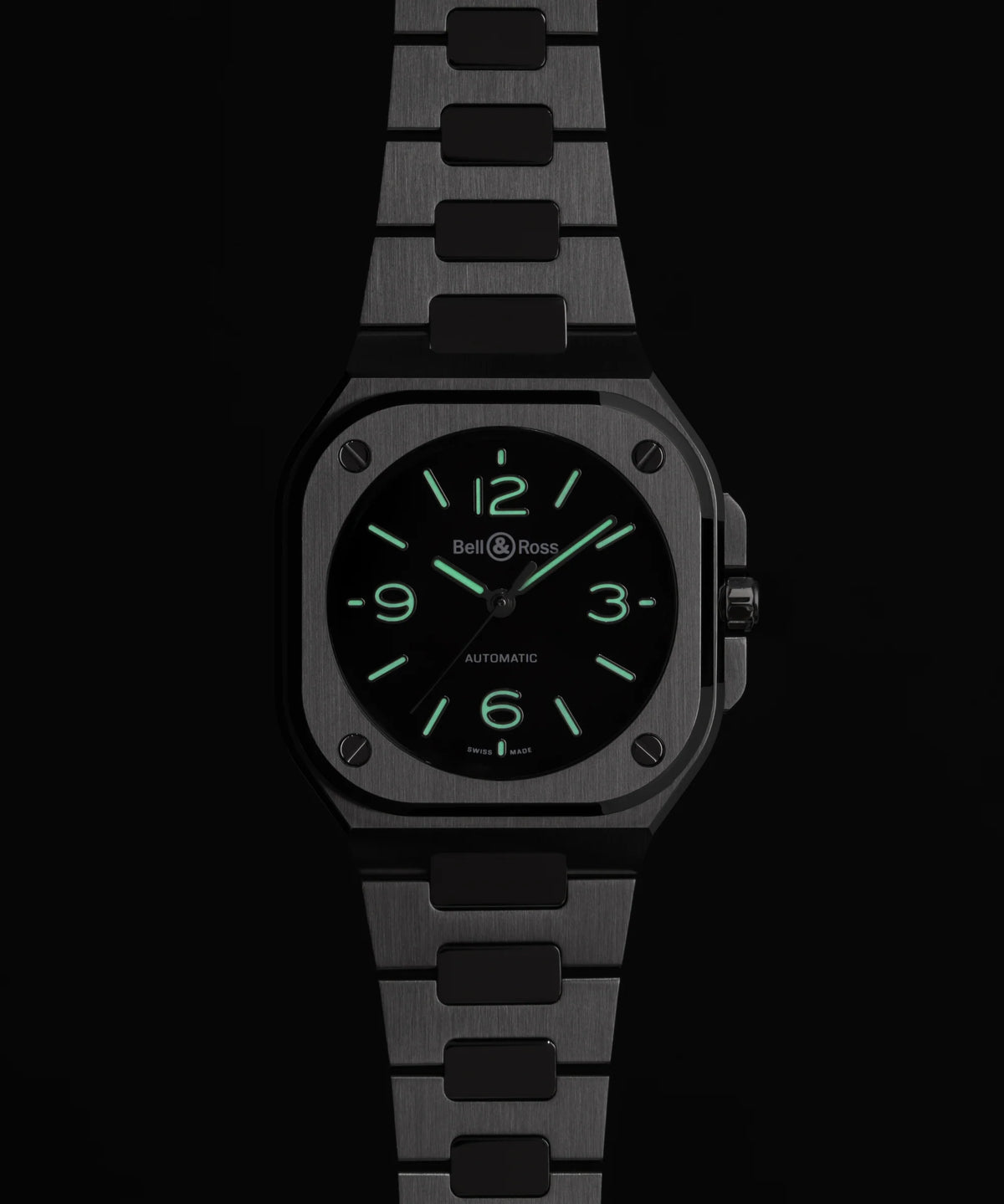 BR-05 36mm Mother of Pearl Steel