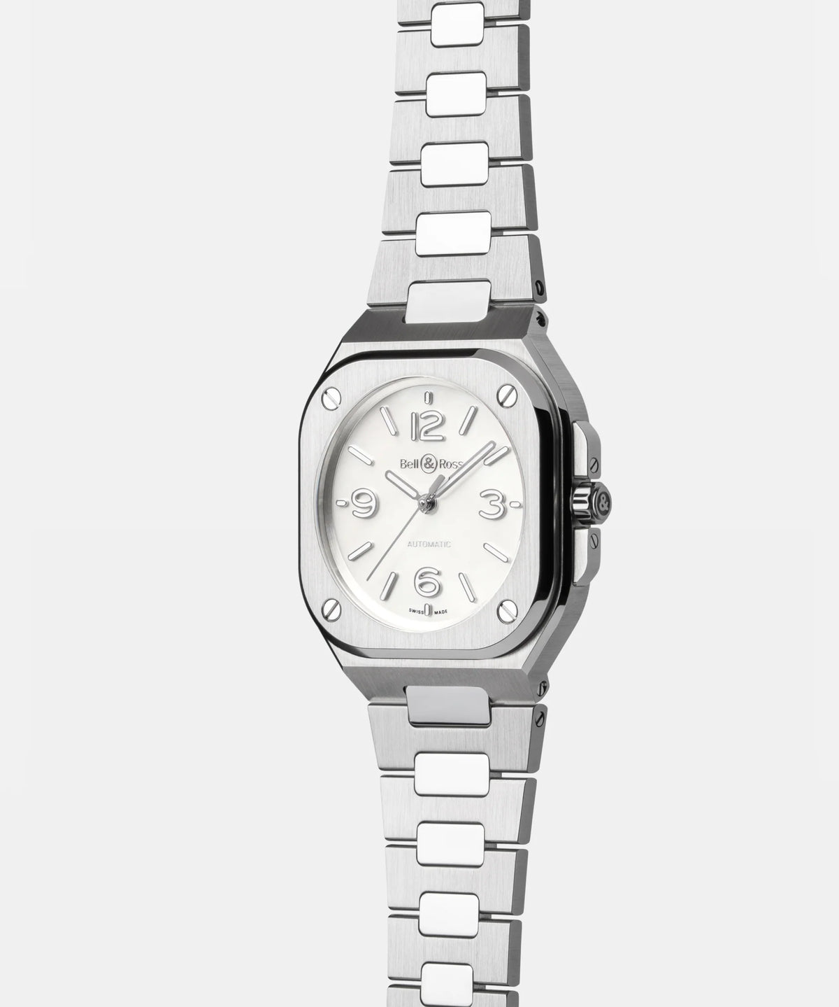BR-05 36mm Mother of Pearl Steel