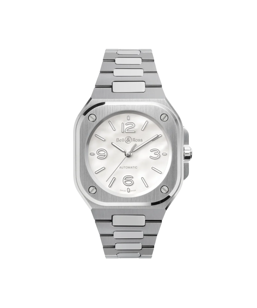 BR-05 36mm Mother of Pearl Steel