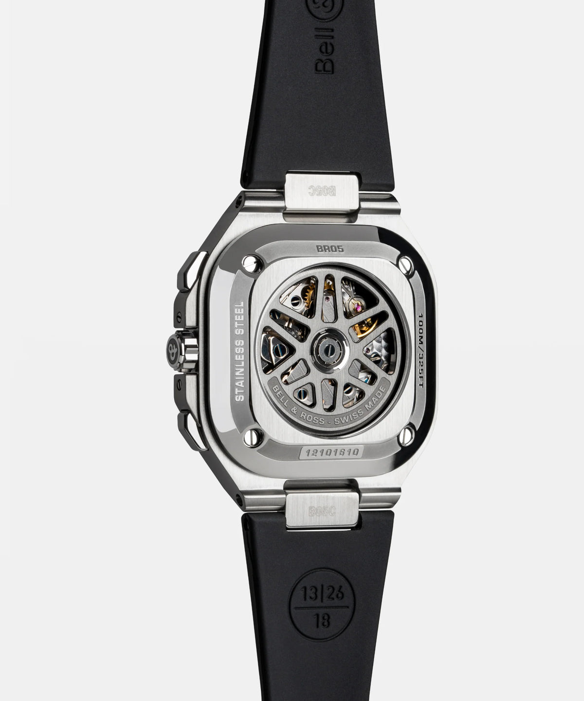 BR-05 Chrono Black Steel